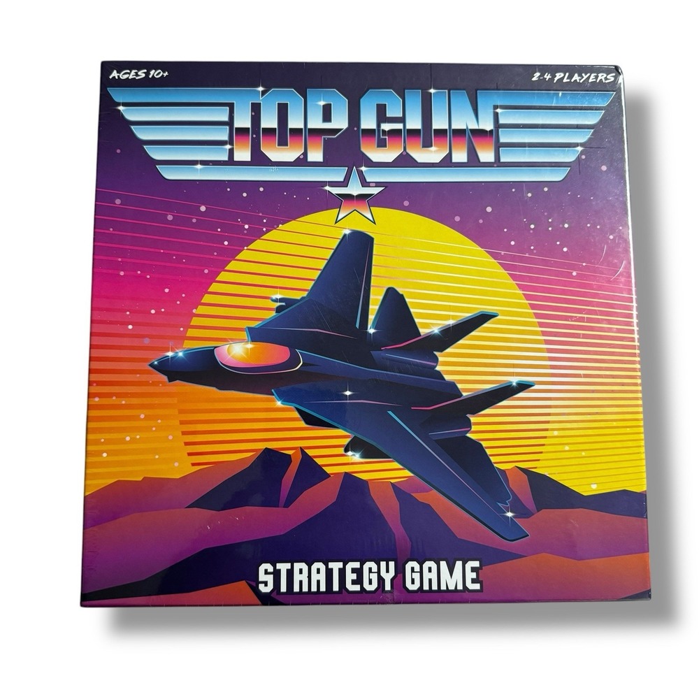 NEW SEALED‎ Top Gun Strategy Board Game Mixlore Prospera Hall Maverick Goose Ice